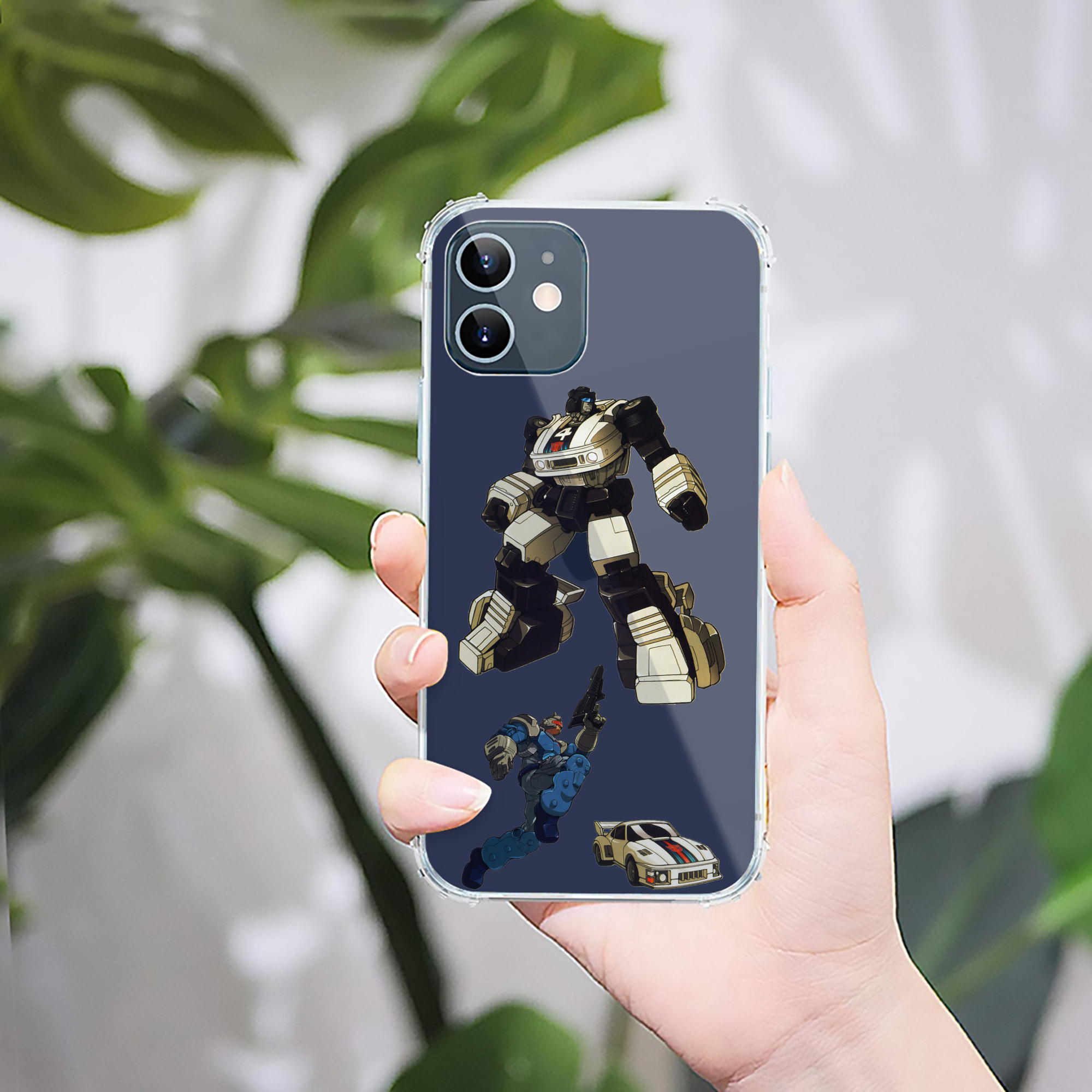 （画像用）  【iPhone 12シリーズ対応】透明スマホケース（クリアソフトケース）